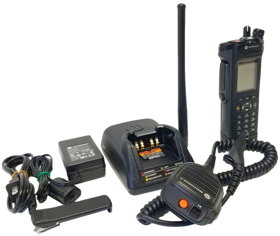 TESTED MOTOROLA APX SRX2200 P25 TDMA RADIO FPP VHF BN DIGITAL FPP DES AES WIFI E