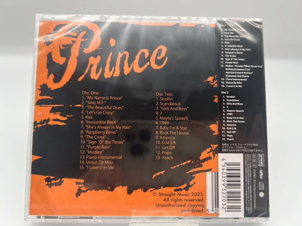 Prince CDコレクション Prince May Name Is Prince Rock Over Germany 1993 Japan 2CD w