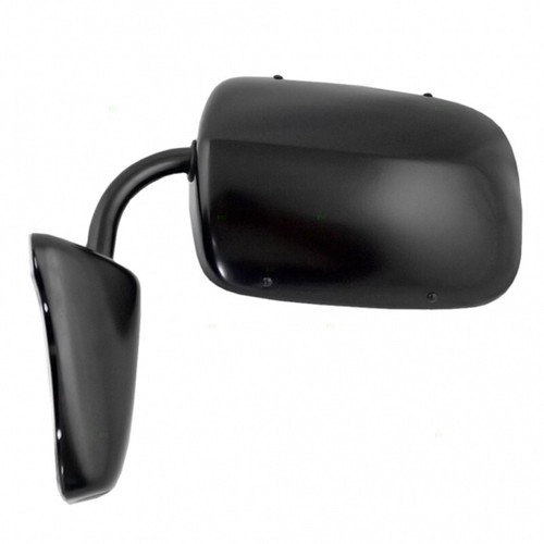 NEW Black Steel Side View Mirror Set / For 1973-1991 Suburban K5 Blazer Jimmy - Picture 4 of 5