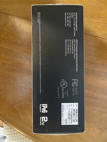 Asus CM-16 DOCSIS 3.0 Cable Modem Gigabit LAN 686Mbps w Power Cord & Ethernet - Picture 2 of 10