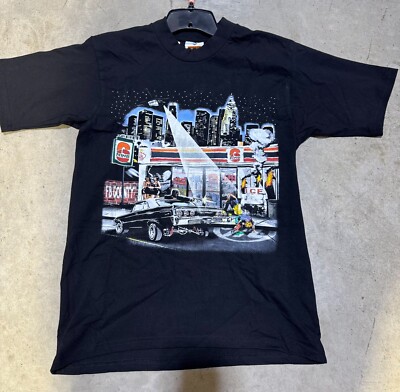 FB County T Shirt with print black Ghetto Bird Heavy Hard Tee