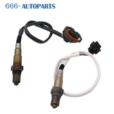 2PCS Oxygen Sensor For Chevrolet 2012-18 Sonic 11-15 Cruze 1.8L Up+Downstream