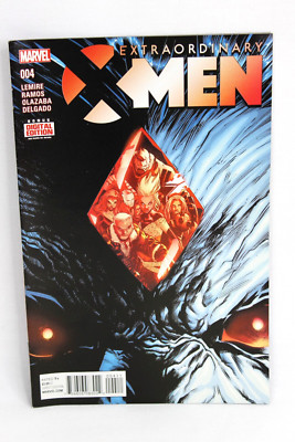 Extraordinary X-Men #4 Jeff Lemire Humberto Ramos 2016 Marvel Comics F-/F