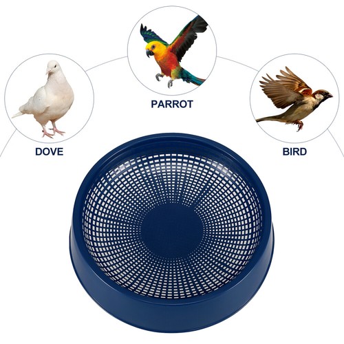 4 Pcs Pigeon Nest Bowl Bird vente Nesting Bowls Plastic Coop Nests Bird's