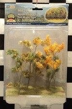JTT SCENERY 95624 WOODS EDGE TREES - FALL MIXED 4" - 5 1/2" O-SCALE 5/PK