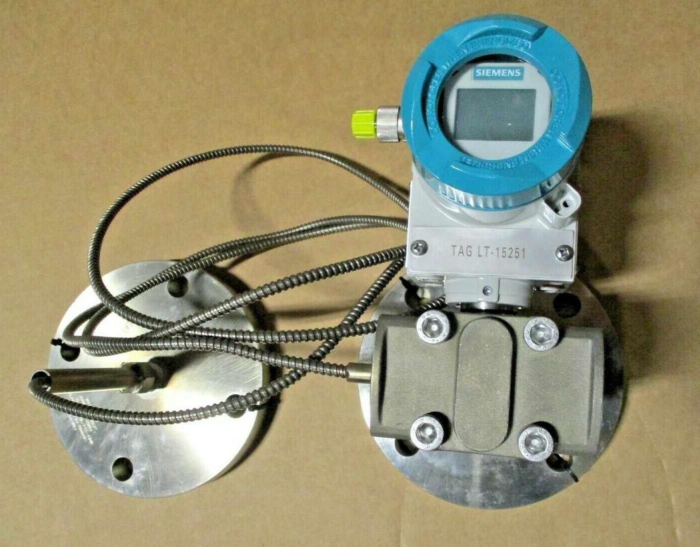 SIEMENS DIFFERENTIAL PRESSURE TRANSMITTER,7MF4434-1EY02-2AF6-Z, 3" 150,SITRANS P