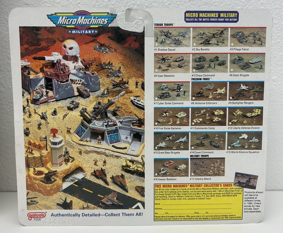 1993 Micro Machines Military FREEDOM FORCE & Special Forces LOT 910