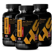 body detox cleanse - ANTI PARASITE COMPLEX - antioxidant complex - 3 Bottles