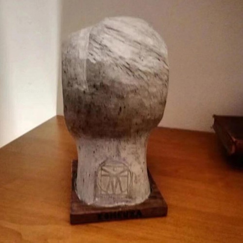 Here's Johnny Bookend Scultura della Resina Brillante Decorazione Scrivania Fermalibri - Foto 16 di 24