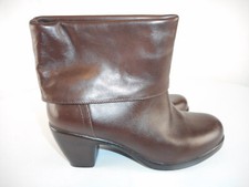 Dansko soft brown Leather Cuff Boots. New without Box