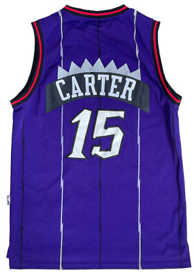 Vtg NBA Toronto Raptors Jersey Authentic Nike Pro Cut Vince