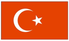 Turkey International Flag Sticker Decal F515