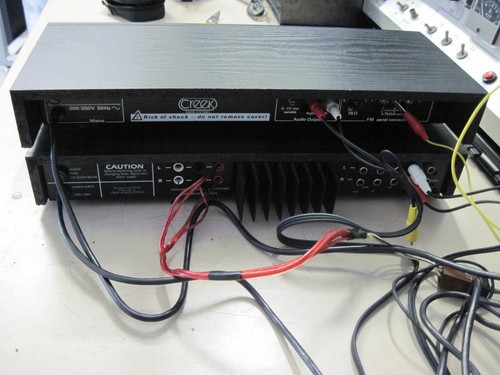 AMPLIFICATORE e SINTONIZZATORE CREEK 4040 - T 40 USATO VINTAGE - Foto 4 di 4