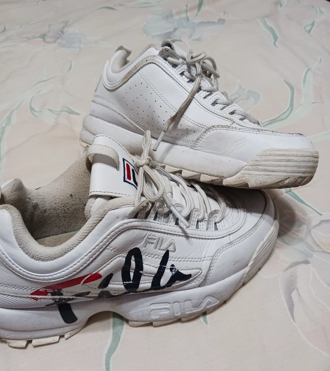 Fila leather shoes cheap