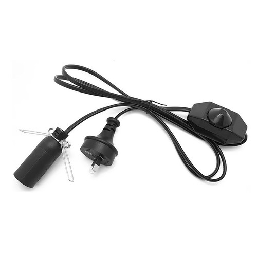 E14 Salt Lamp Power Cord Cable 1.8m Dimmer Switch Control& 7/9/10W LED Corn Bulb - Picture 21 of 54