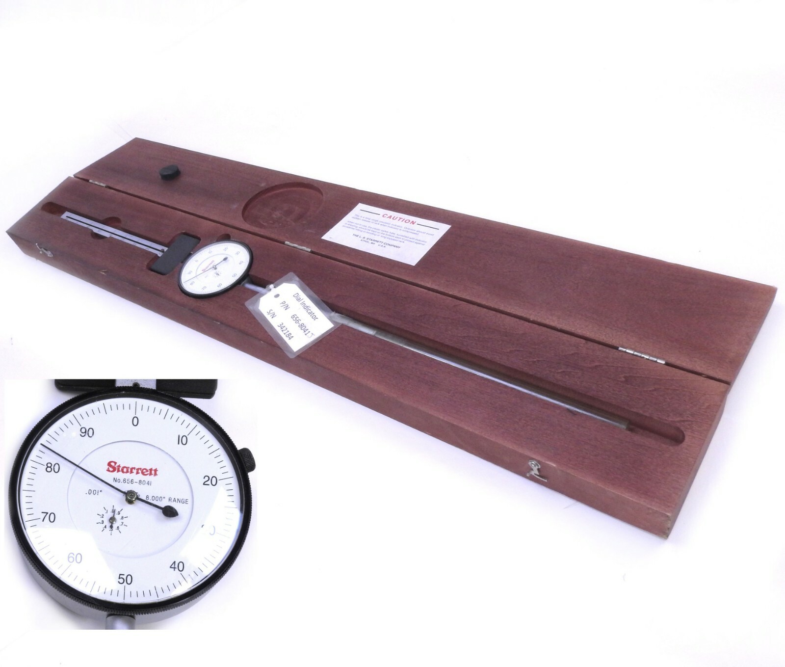 Starrett 656-8041J Dial Indicator