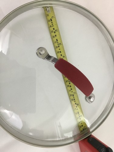 Techniques By Cooks Essentials 26cm Replacement Lid Red, New - Picture 10 of 11