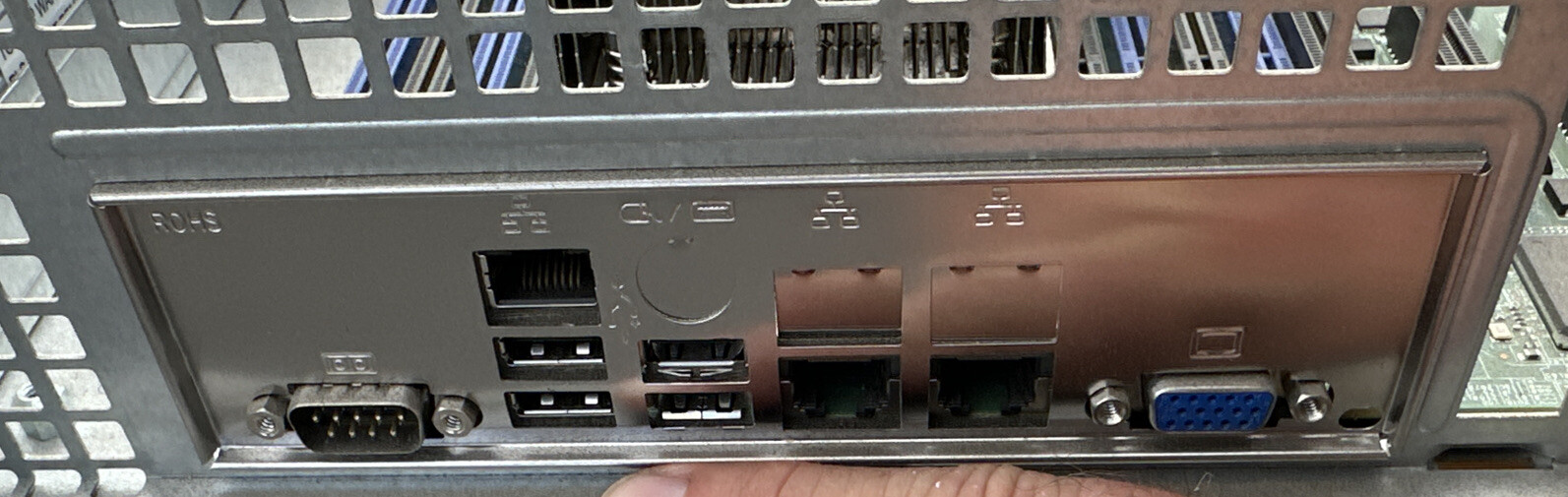 Supermicro X9DRH7F EATX LGA 2011 Motherboard w/ 2x E52643 CPU Heat