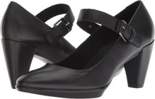 Women's Ecco Shape 55 Plateau Mary Jane Pump, Size 11-11.5US / 42EU - Black