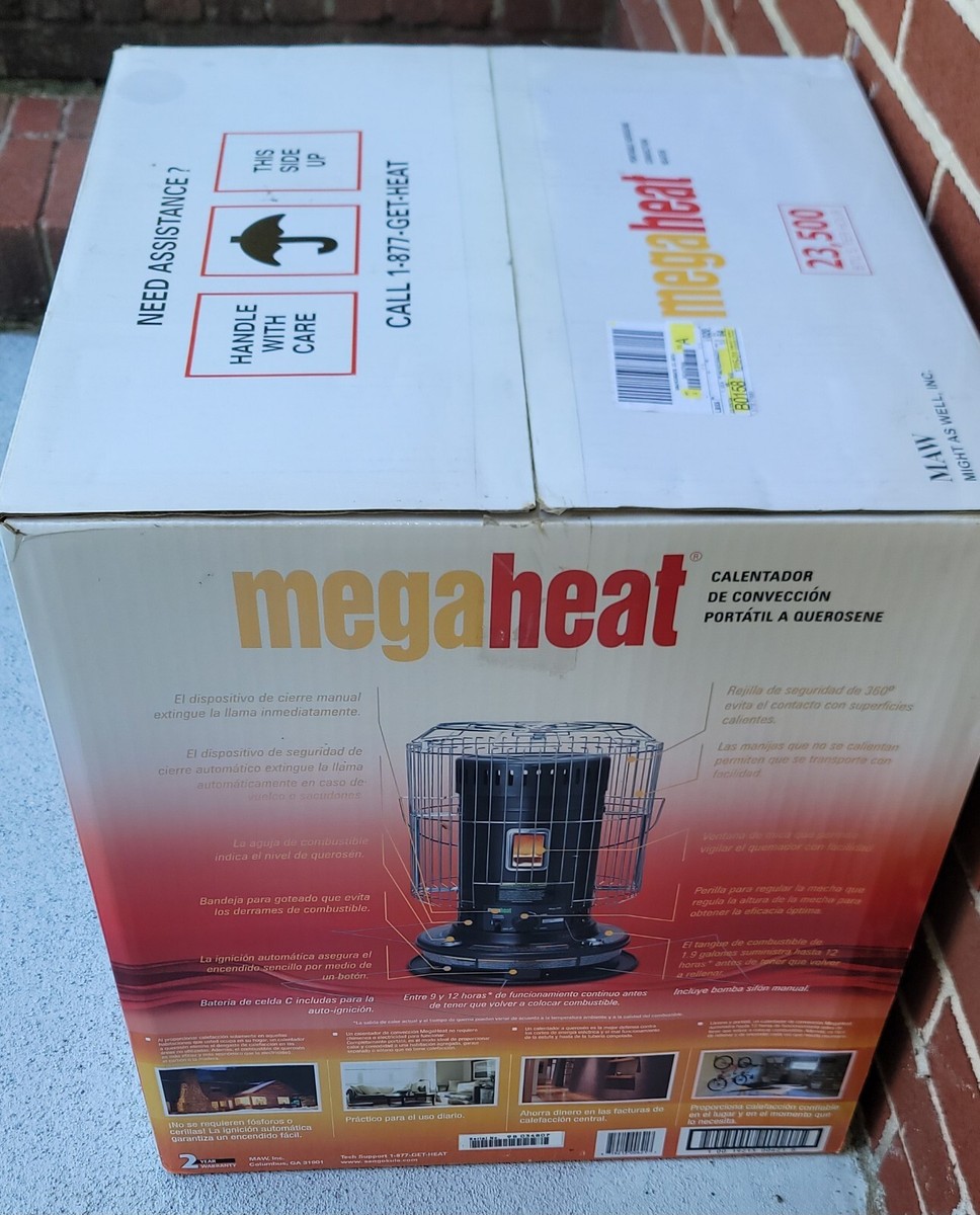 箱入りkero heat Mega Heat 23500 BTU Kerosene Heater | eBay