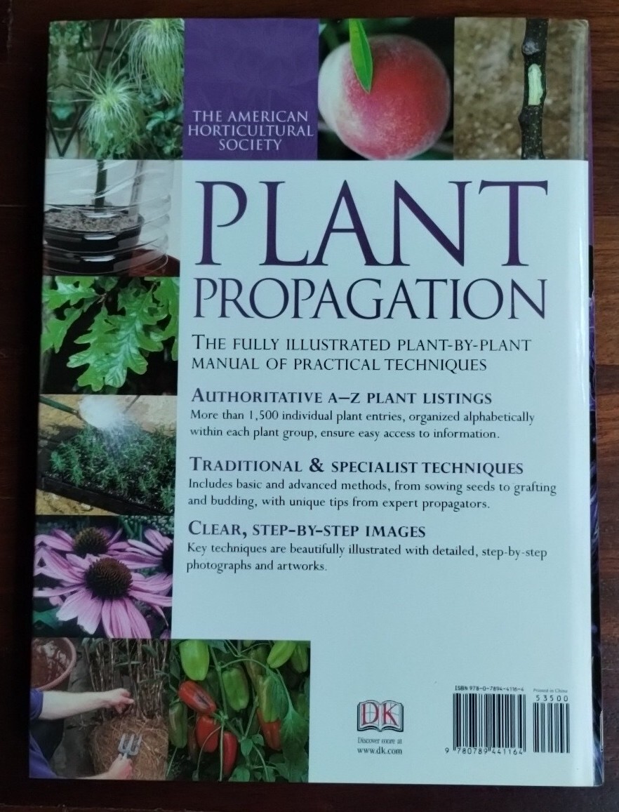 洋書 PLANT PROPAGATION AMERICAN HORTICULTURAL American Horticultural Society: Plant Propagation By: Alan