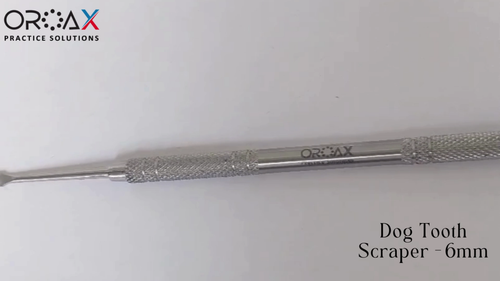 Raschietto per denti veterinario per cani - 6 mm raschietto per pulizia denti animali domestici pulitore odontoiatria - Video 1 di 1