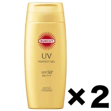 SUNCUT Perfect UV Gel 2Pack Set Sunscreen 80g SPF50+ PA++++ Kose Made in Japan