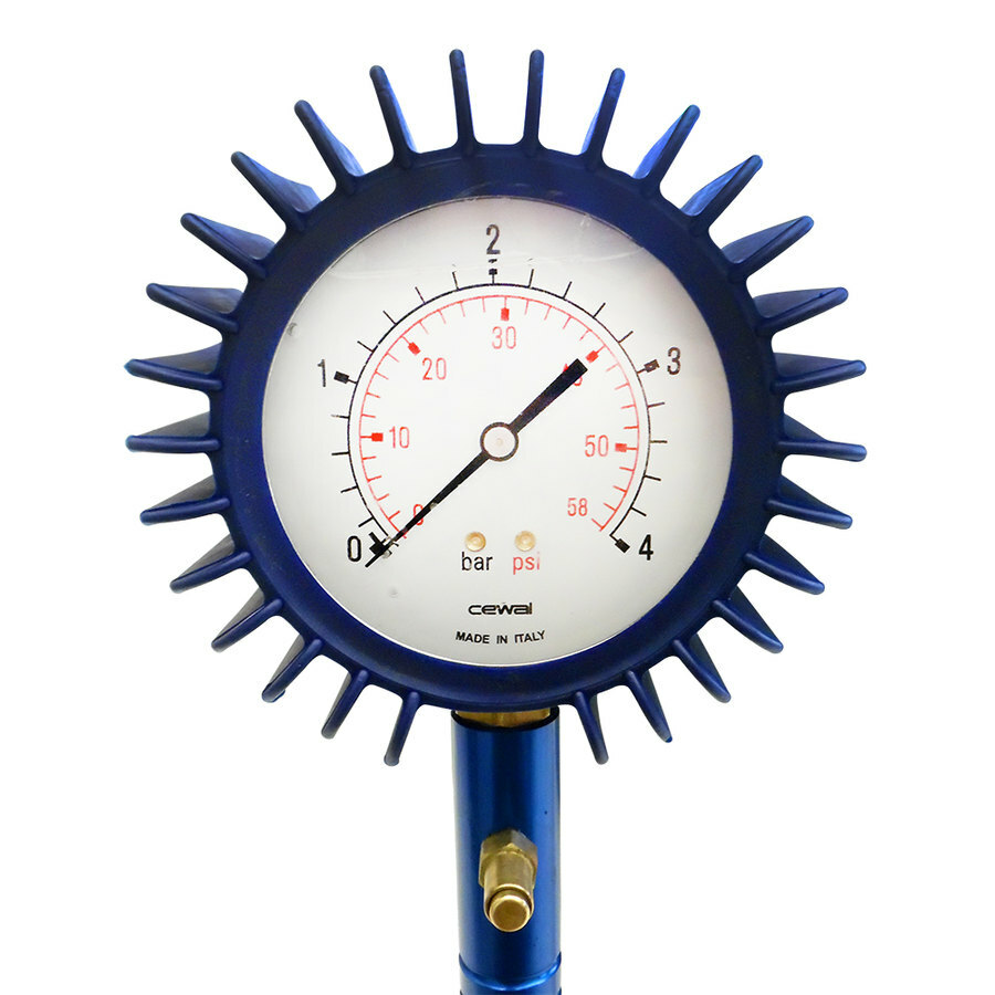 Manometro Accessori Per Gonfiare Ruote Bici Gonfia Gomme Auto