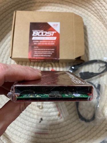 MyDigitalSSD BOOST USB 3.1 Custodia esterna SuperSpeed Plus DUAL mSATA, rosso NUOVO - Foto 2 di 4