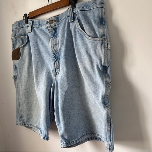 Wrangler blaue Jeansshorts lässiger Style mit Mängeln - Bild 3 von 10