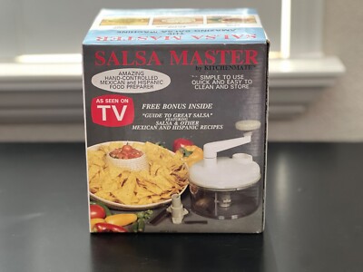 Vintage Salsa Master By Kitchenmate New/Open Box AS SEEN ON TV