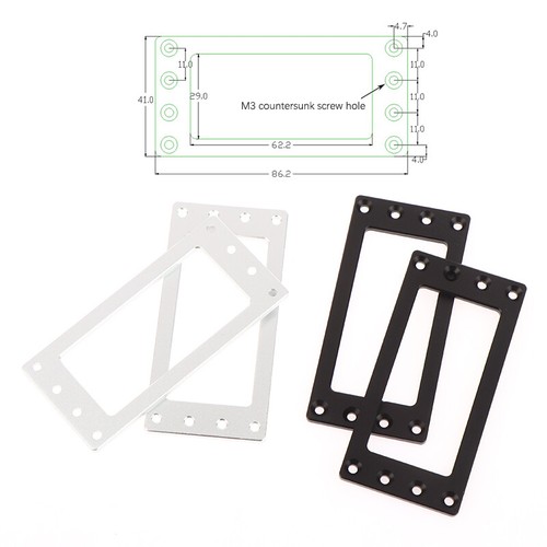 2.5 Inch PC SSD HDD Cages Bracket Solid State Drive Frame Station Base _xa - Photo 4/13