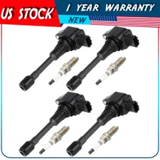Ignition Coils and Spark Plugs for Nissan Altima L4 2.5L UF549