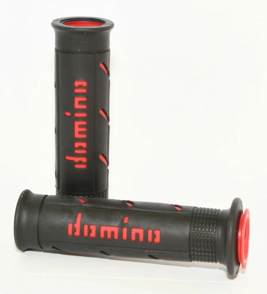 Aprilia Tuono 1000R Domino XM2 Super Soft Grips Handlebar Grips Black + Red — 第 3/3 张图片
