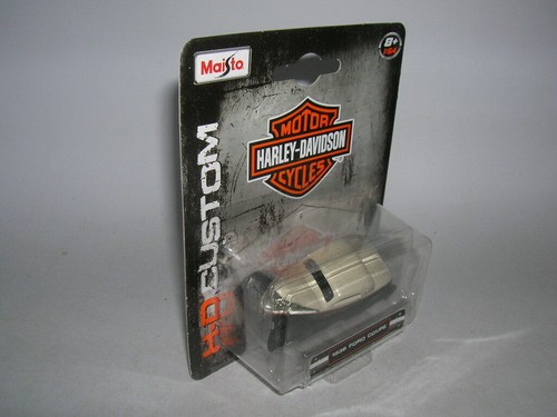Maisto Harley-Davidson Customs 1950 Ford marrón negro blister, 1:64 - Imagen 2 de 3