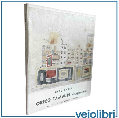 Katalog Orpheus Trommeln Zeichner Edizioni d Arte Ghelfi Enzo Carli Malerei