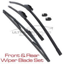 Front & Rear Windscreen Wiper Blades Set Fits Hyundai Tucson TL 2015-2021