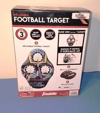 Franklin Sports Inflatable Football Passing Target, Learn To Throw Game 45"