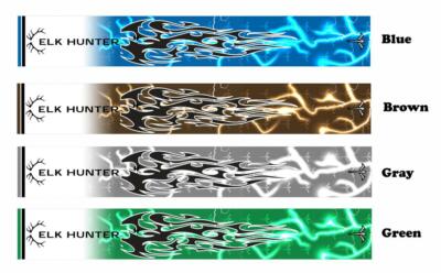 White Water Archery Elk Hunter Lightning Tribal Flames 1 Arrow Wraps 15pc Pack