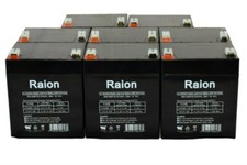 Raion Power 12V 5Ah UPS Battery For APC SMART-UPS DLA3000RMT2U - 8 Pack