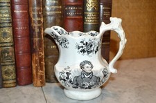 Antique English King George IV Commemorative Memorial Death Jug 1830 GBH Goodwin