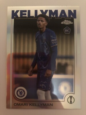 Omari Kellyman Refractor Rookie Topps Chrome UCC 2024/25