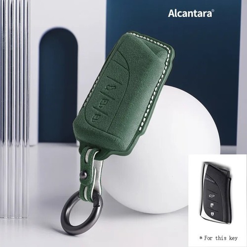 Alcantara Car Keys Protective Bag Case Cover For Lexus NX ES UX US RC LX GX IS - Picture 19 of 36