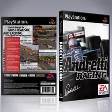 PS1 Case - NO GAME - Andretti Racing