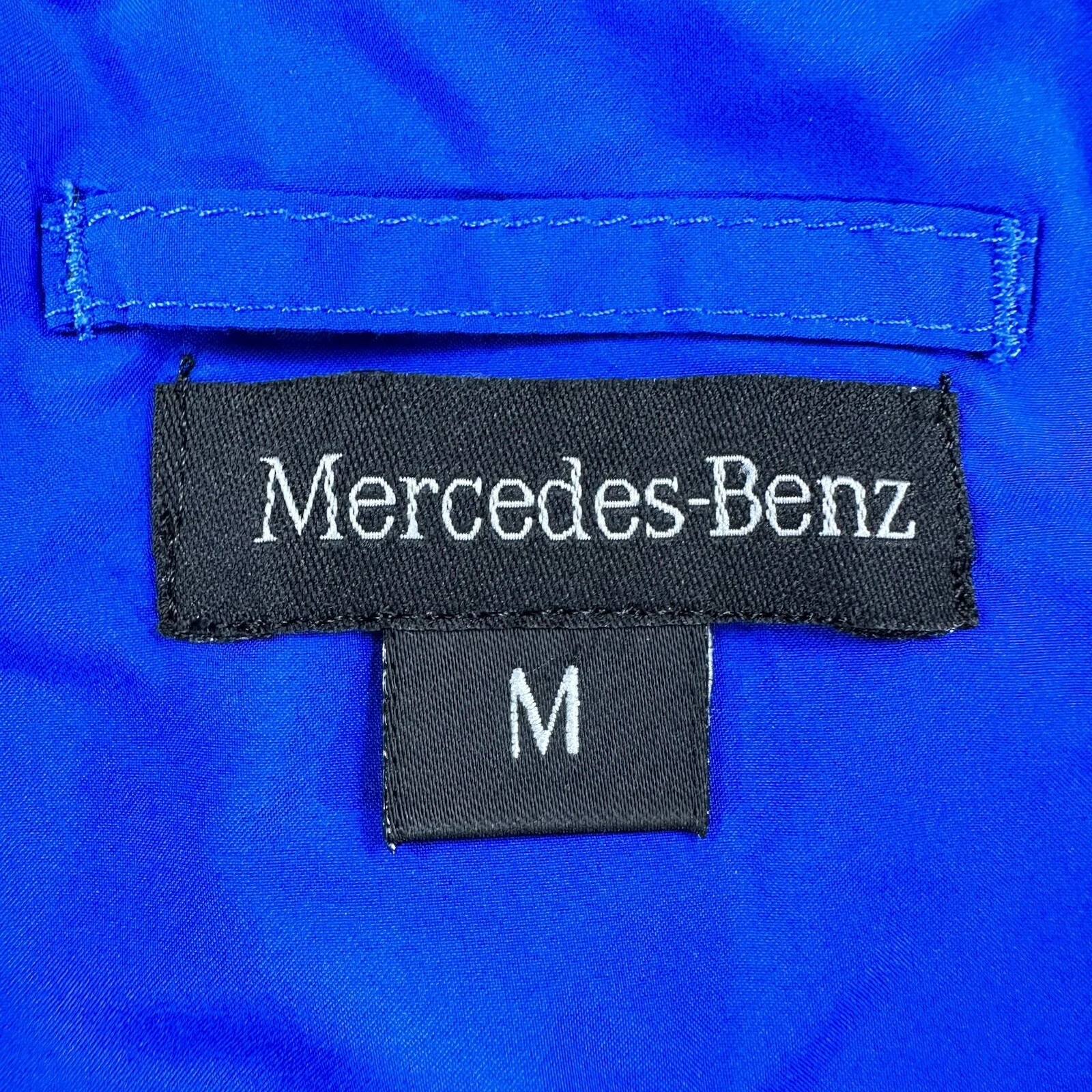 Mercedes Benz 1/4 Zip Pullover Windbreaker Windshirt Oklahoma City Mens Medium image 5
