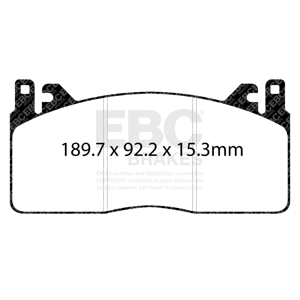 EBC Racing RPX Brake Pads DP83055RPX