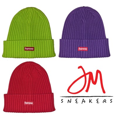 supreme overdyed beanie red