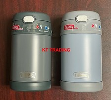 THERMOS Kid's FUNtainer Vacuum Insulated Stainless Steel Food Jar w/ Spoon 16oz