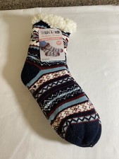 The Original Muk Luks Women's Cabin Sox S/M 5-7 Multicolor New With Tags