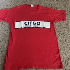 Vintage 90s Citgo Racing Team T-shirt XL Cal Cru Has Wear Rare Jarrett